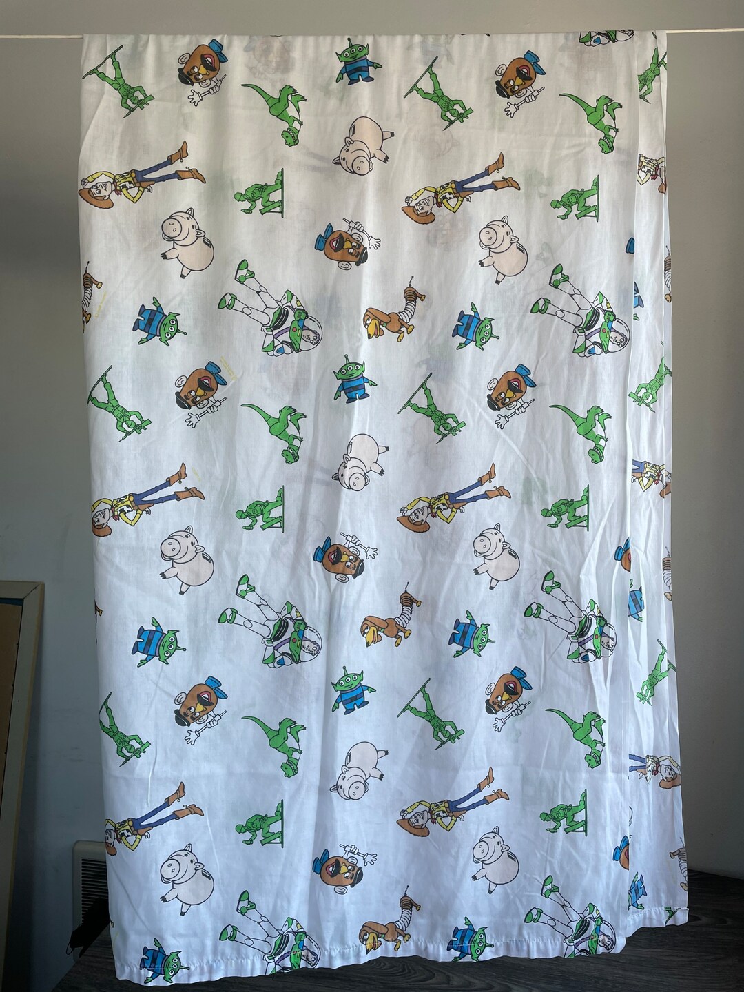 The Toy Story Sheets Twin Size Set Fitted Flat Vintage 1995 Etsy