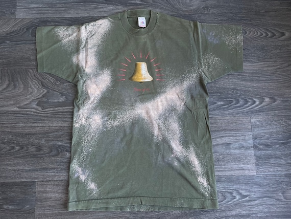 June of 44 Shirt 90s Vintage Rock Band Custom Bleach Dye Tee