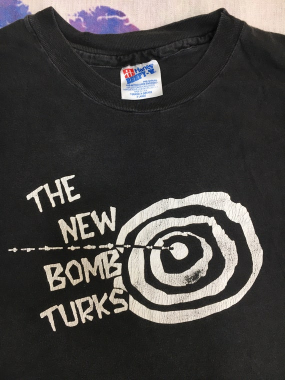 New Bomb Turks Shirt 90s Single Stitch Garage Punk Rock Tee OSU