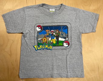 Pokemon Shirt Vintage 1999 Youth Size Medium Nintendo Gotta Catch
