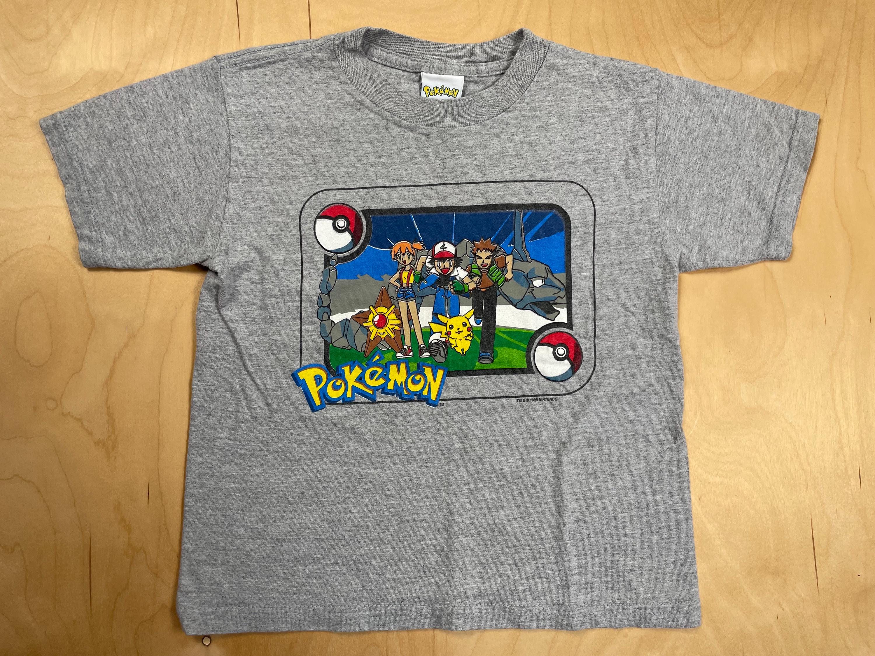 Pokemon Shirt Vintage 1999 Youth Size Medium Nintendo Gotta Catch
