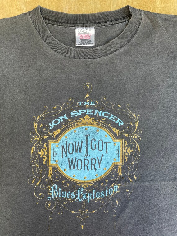 Jon Spencers Blues Explosion Shirt 1996 “now I Got Worry