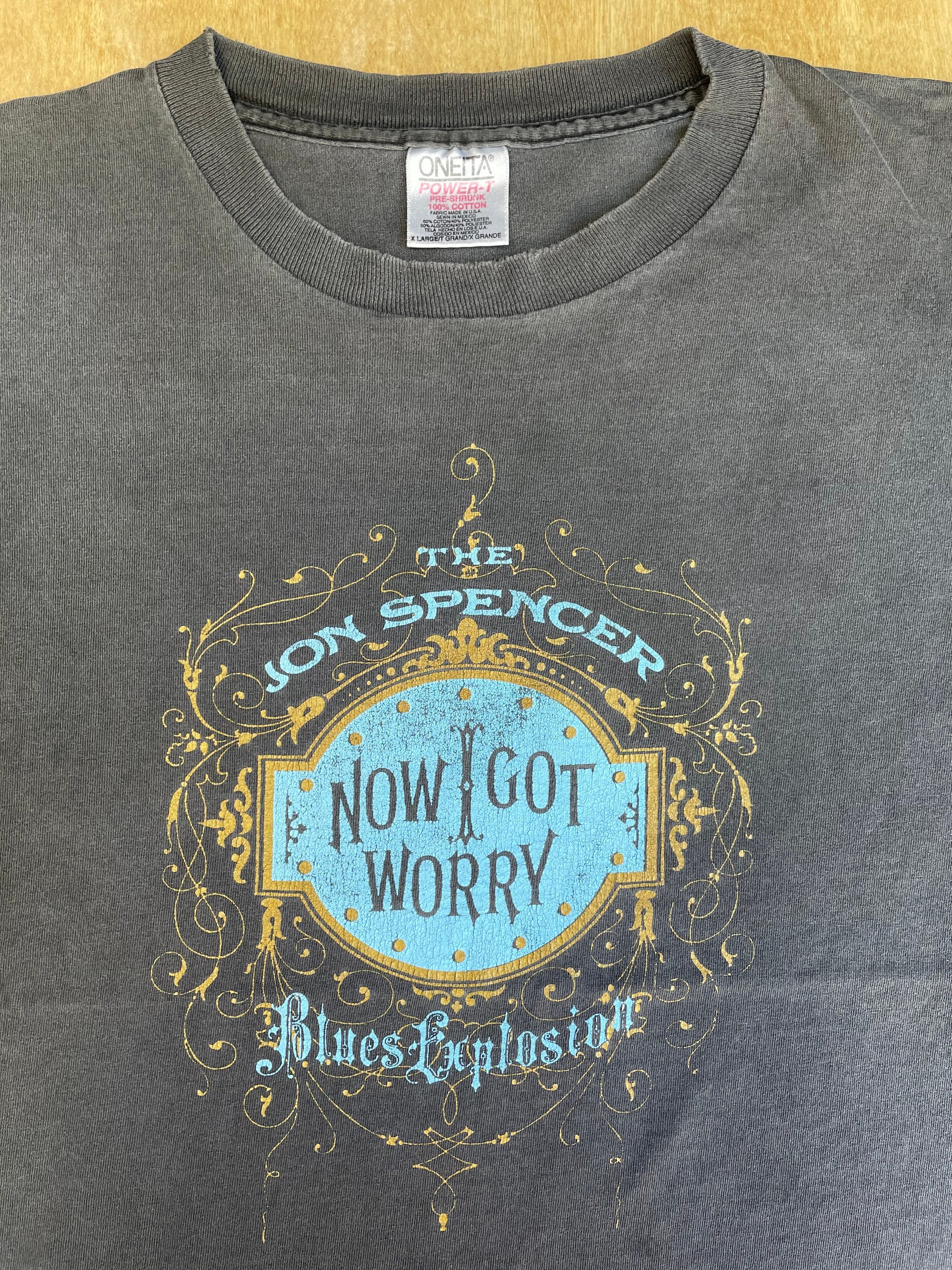 Jon Spencers Blues Explosion Shirt 1996 “now I Got Worry