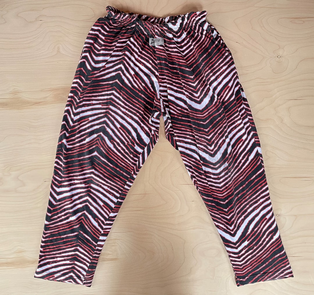 Zubaz Pants Cincinnati Bengals Colors 90's Vintage Zebra Etsy