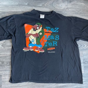 Taz Shirt Vintage 90s Master Hip Hop Warner Bros Cartoon Tee XL