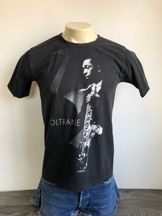 John Coltrane Shirt 1991 90s Vintage Jazz Trane Hard Bop Tshirt 
