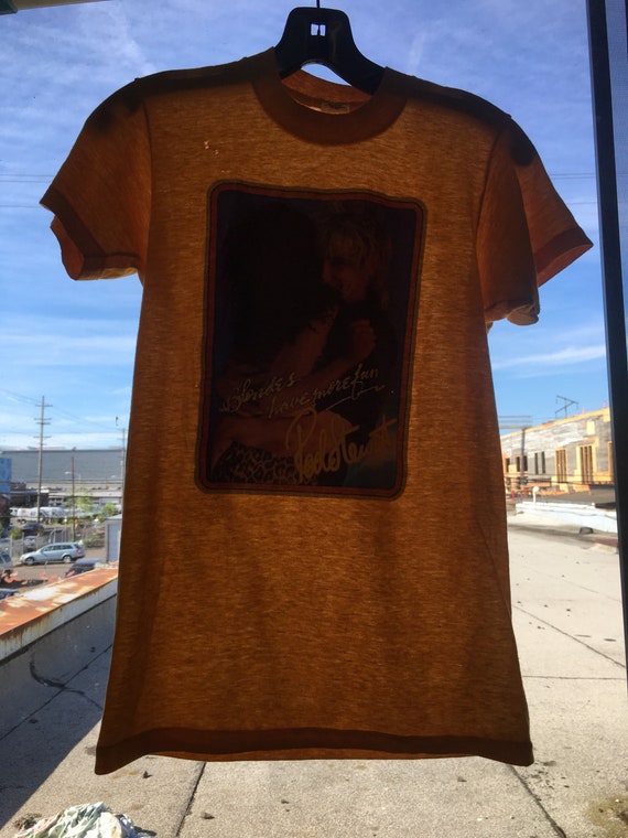 ROD STEWART Shirt 70s Vintage Blondes Have More F… - image 6