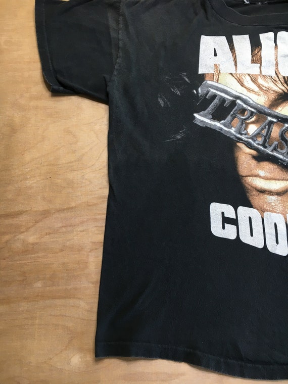 Alice Cooper Shirt Trash America Tour 1989-1990 Tee Poison Song