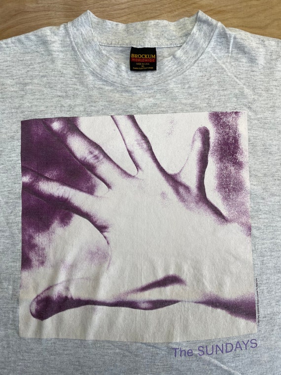 The Sunday’s band shirt rare 1993 Goodbye single … - image 2