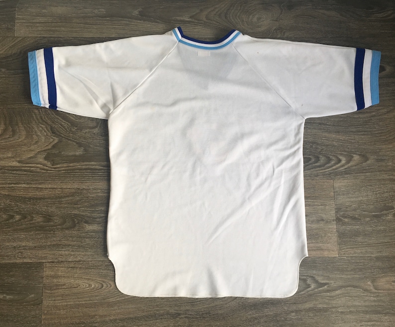 Toronto Blue Jays Jersey 80s CCM Baseball Blank White Uniform - Etsy