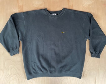 Nike Essential Tonal Swoosh Forest Green Vintage 90s USA made Rare Size 2XL