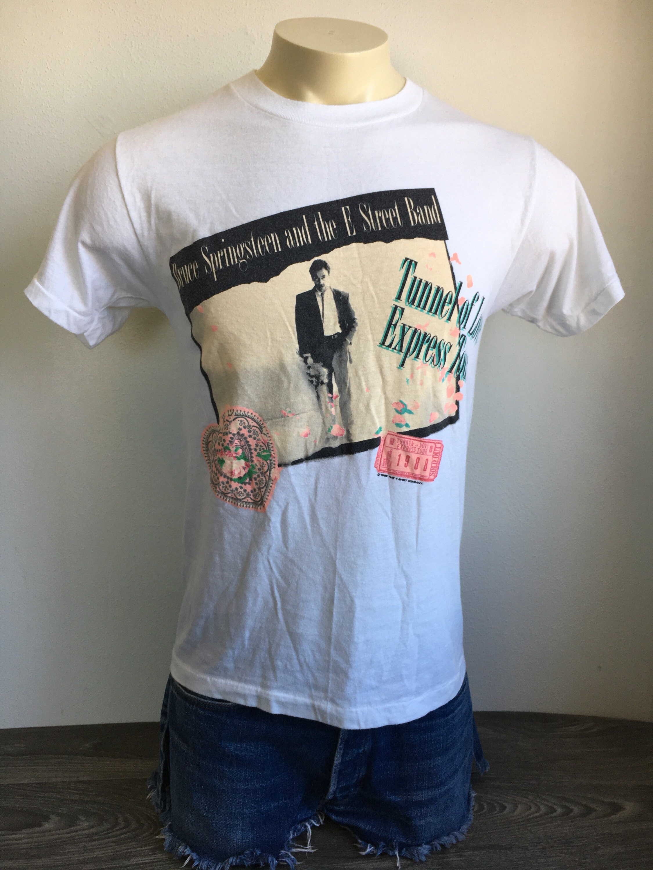 BRUCE SPRINGSTEEN Shirt Vintage 80s 
