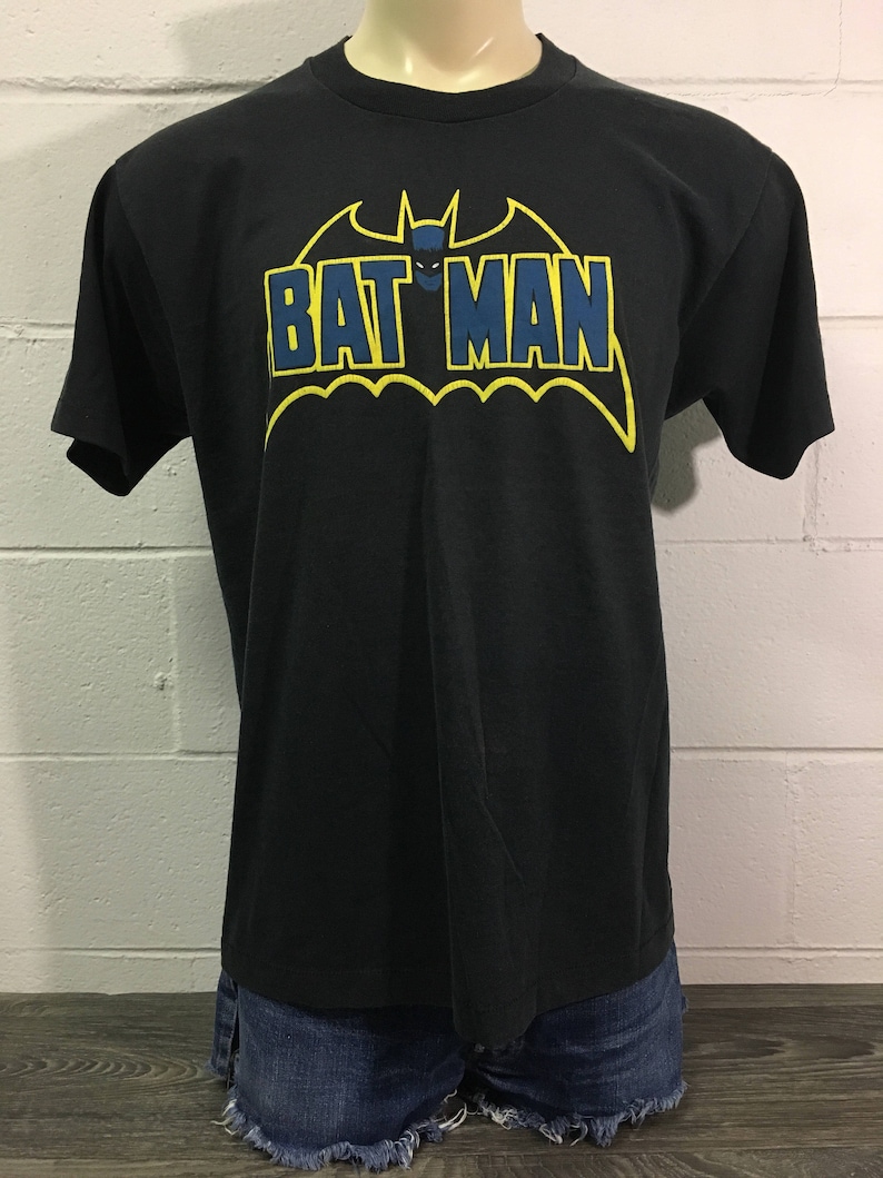 BATMAN Shirt 90s Vintage/ Single Stitch Soft & Thin Dark | Etsy