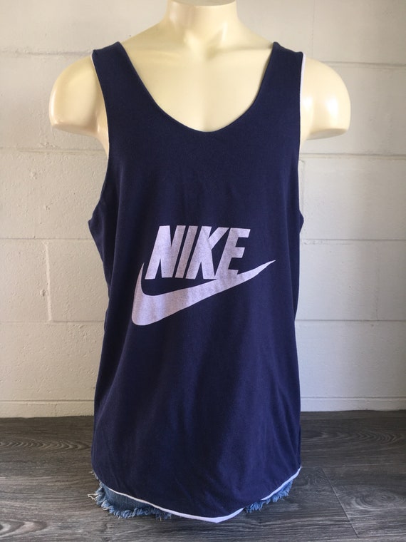 Nike Jersey Vintage 80s Reversible Basketball Shi… - image 2