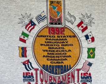 Buy Dream Team Shirt 1992 Vintage Rare 90's Olympic Caricature Online in  India 