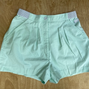 Nike Tennis Shorts Challenge Court 80s Vintage Andre Agassi Grey Tag high waist short shorts size 10 XXS