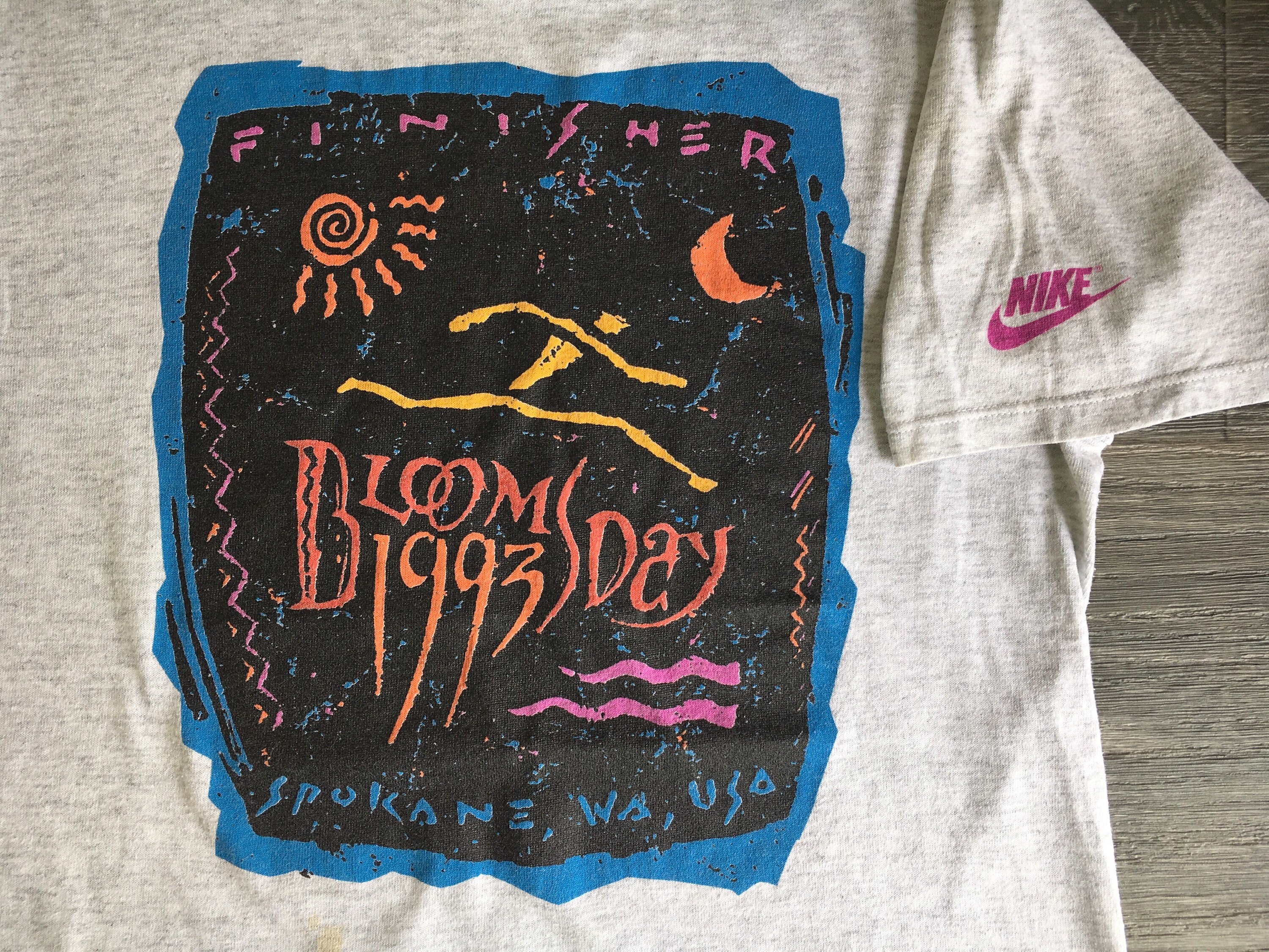 NIKE Blooms Day Tshirt 1993 90