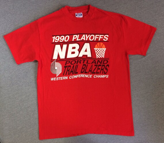portland trail blazers vintage shirt
