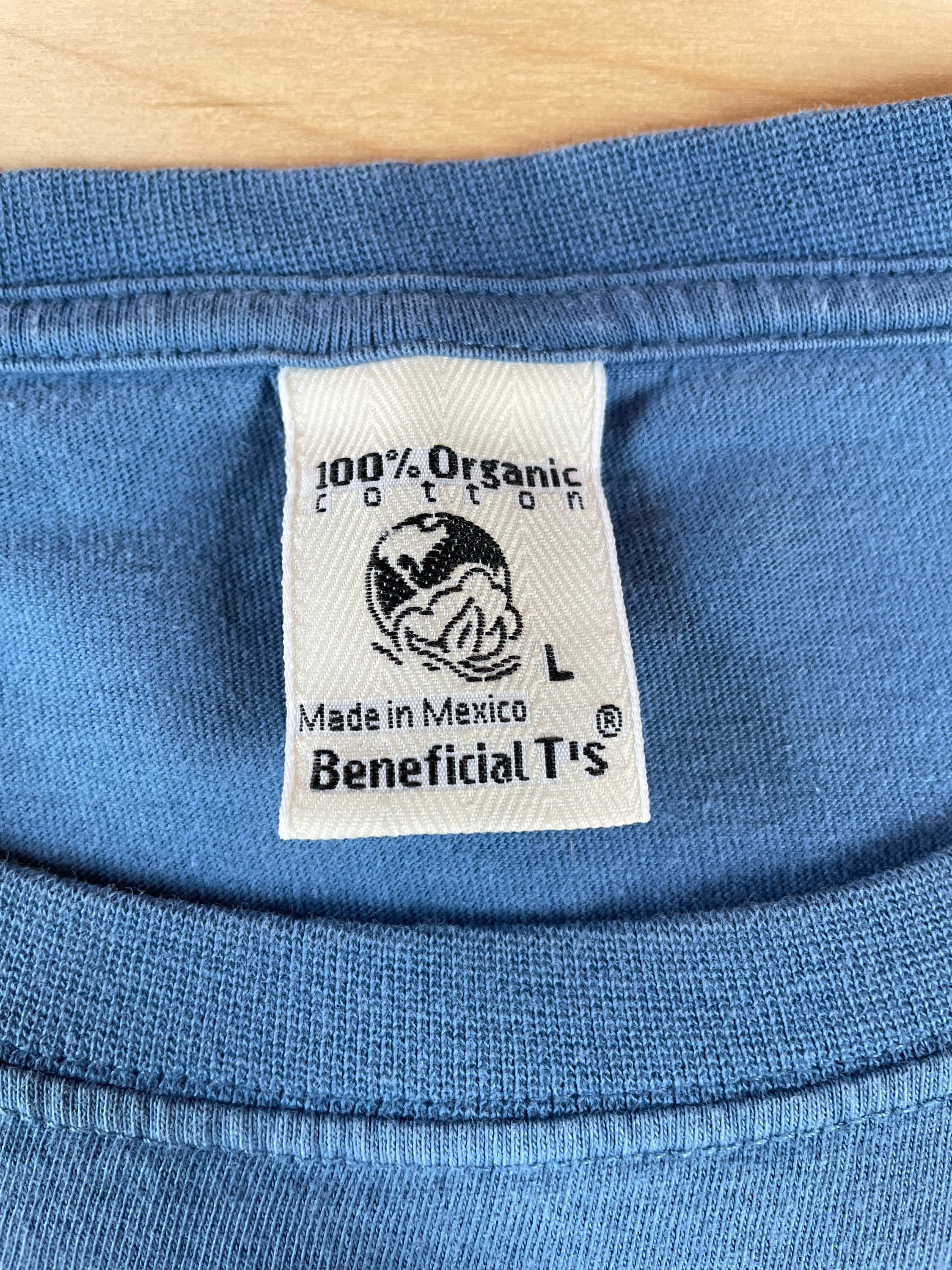 Patagonia Shirt Beneficial T's Vintage 90s Organic Cotton Patagonia Shirt Beneficial T's Vintage 90s Organic Cotton