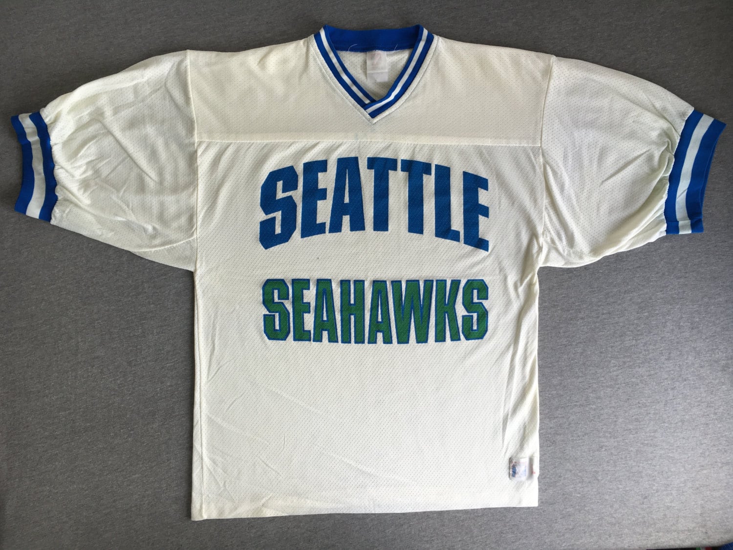 Seattle Seahawks Jersey 80's Vintage/ Logo 7 Dome 