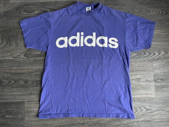 adidas lilac t shirt