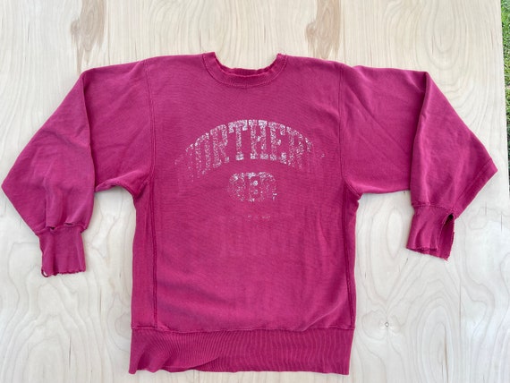 Northern Iowa Champion Reverse Weave Crew Neck Sweatshirt 90s