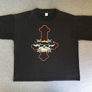 DANZIG Shirt MISFITS Tee 90&#39;s Vintage Long Way From Hell Tour 1990 Rare punk Heavy METAL Music Rock Tshirt Band Gothic SamHain Glenn Hard