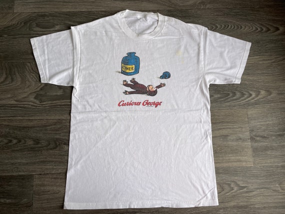 Curious George Shirt 1995 Vintage 
