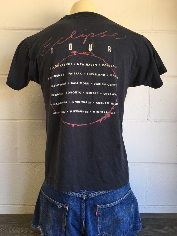 YNGWIE MALMSTEEN Tshirt 1990 Vintage Eclipse Tour… - image 2