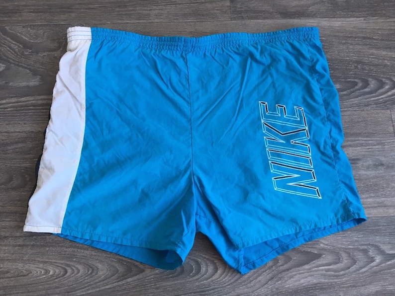 NIKE Shorts 90s Vintage Swim Trunks 