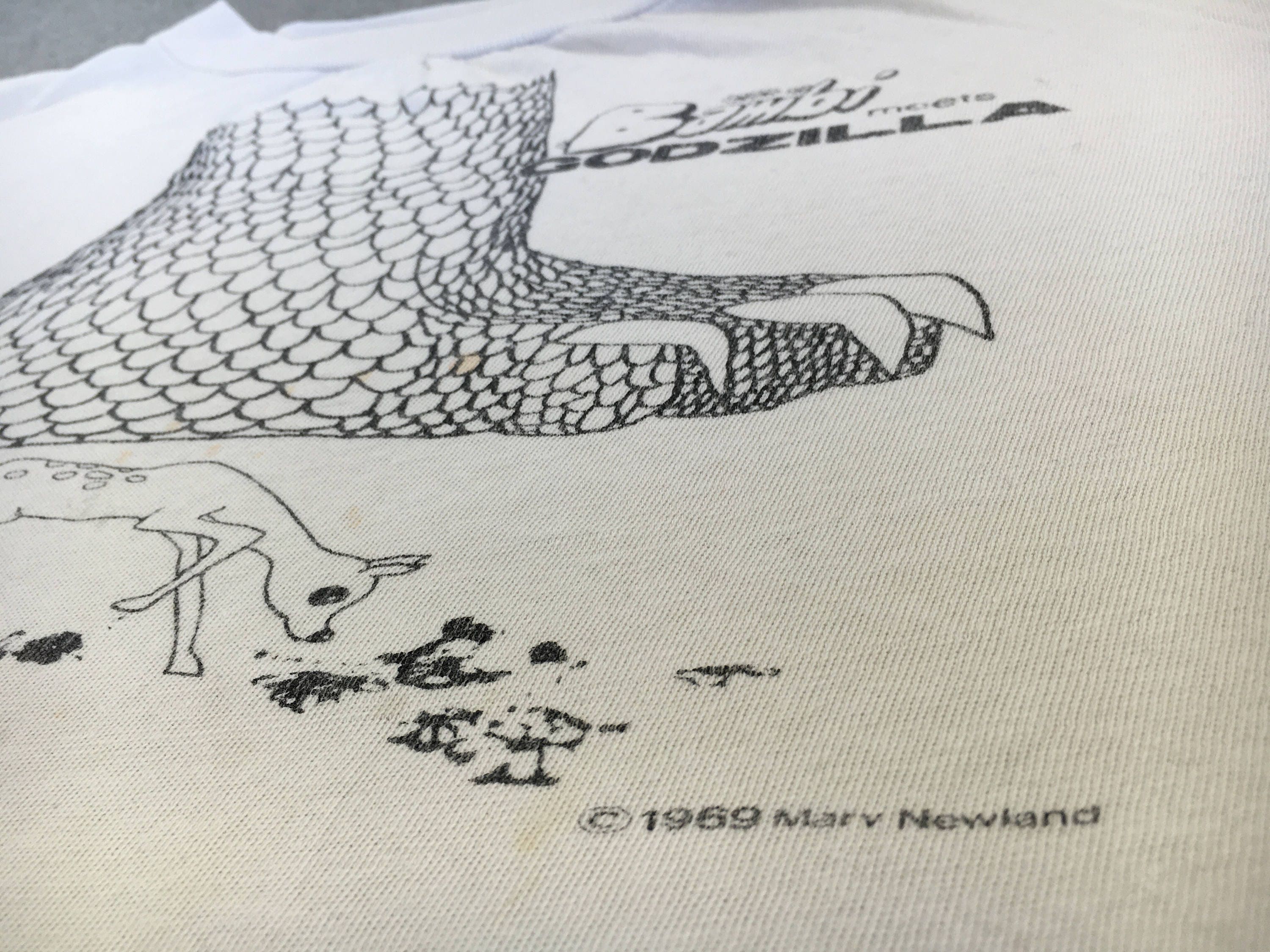 BAMBI MEETS GODZILLA Shirt 1969 Vintage/ 60