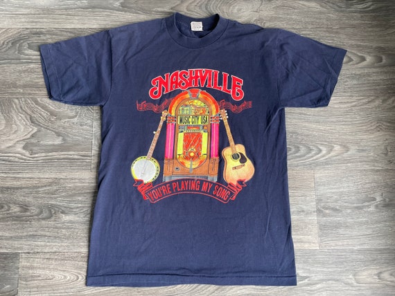 Nashville Music City Usa Vintage T-Shirt Nashville Music City Usa Vintage T-Shirt