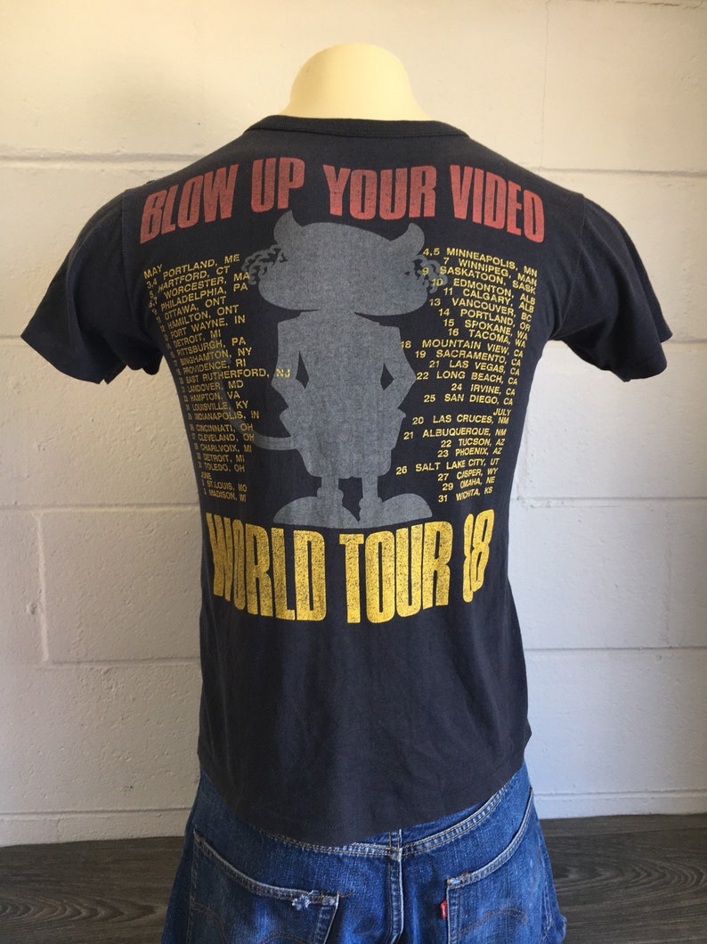 acdc 1988 tour shirt