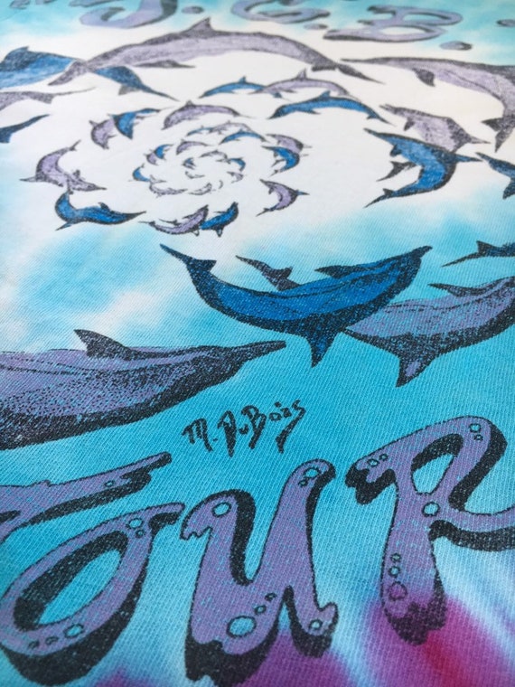 JERRY GARCIA BAND 1993 Tour Shirt Vintage 90s Gratefu… Gem