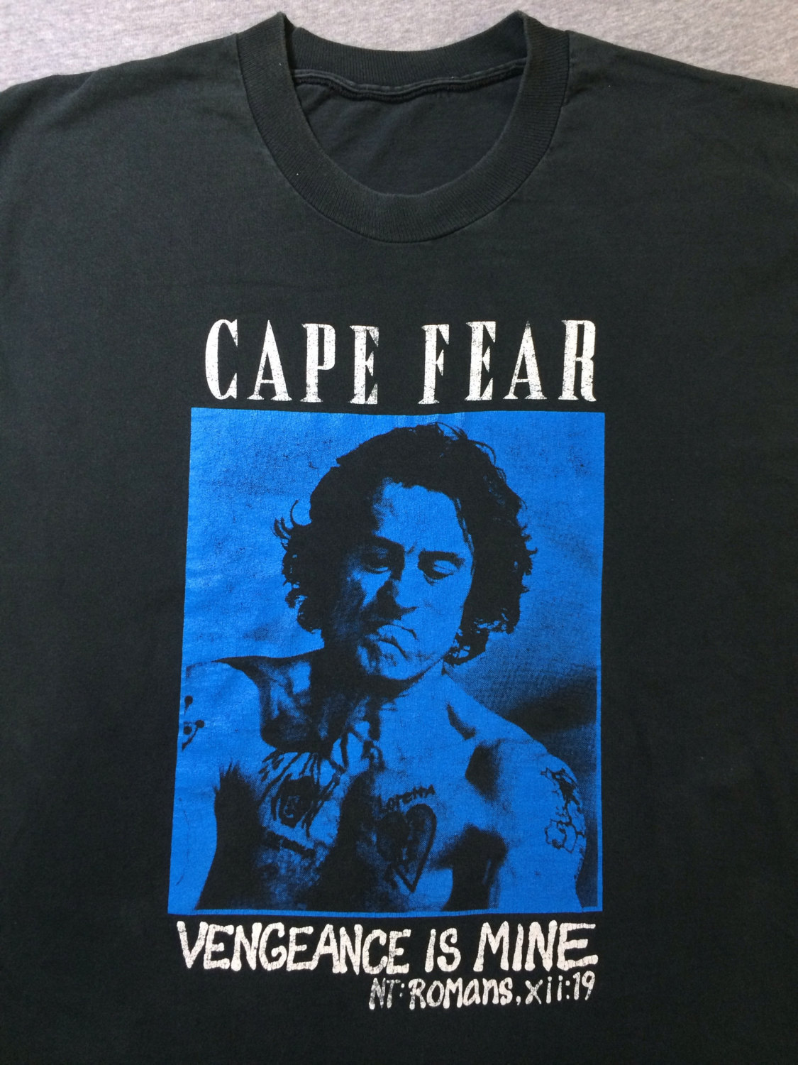 CAPE FEAR Shirt 90's Vintage Robert De NIRO Movie/ Rare CAPE FEAR Shirt 90's Vintage Robert De NIRO Movie/ Rare