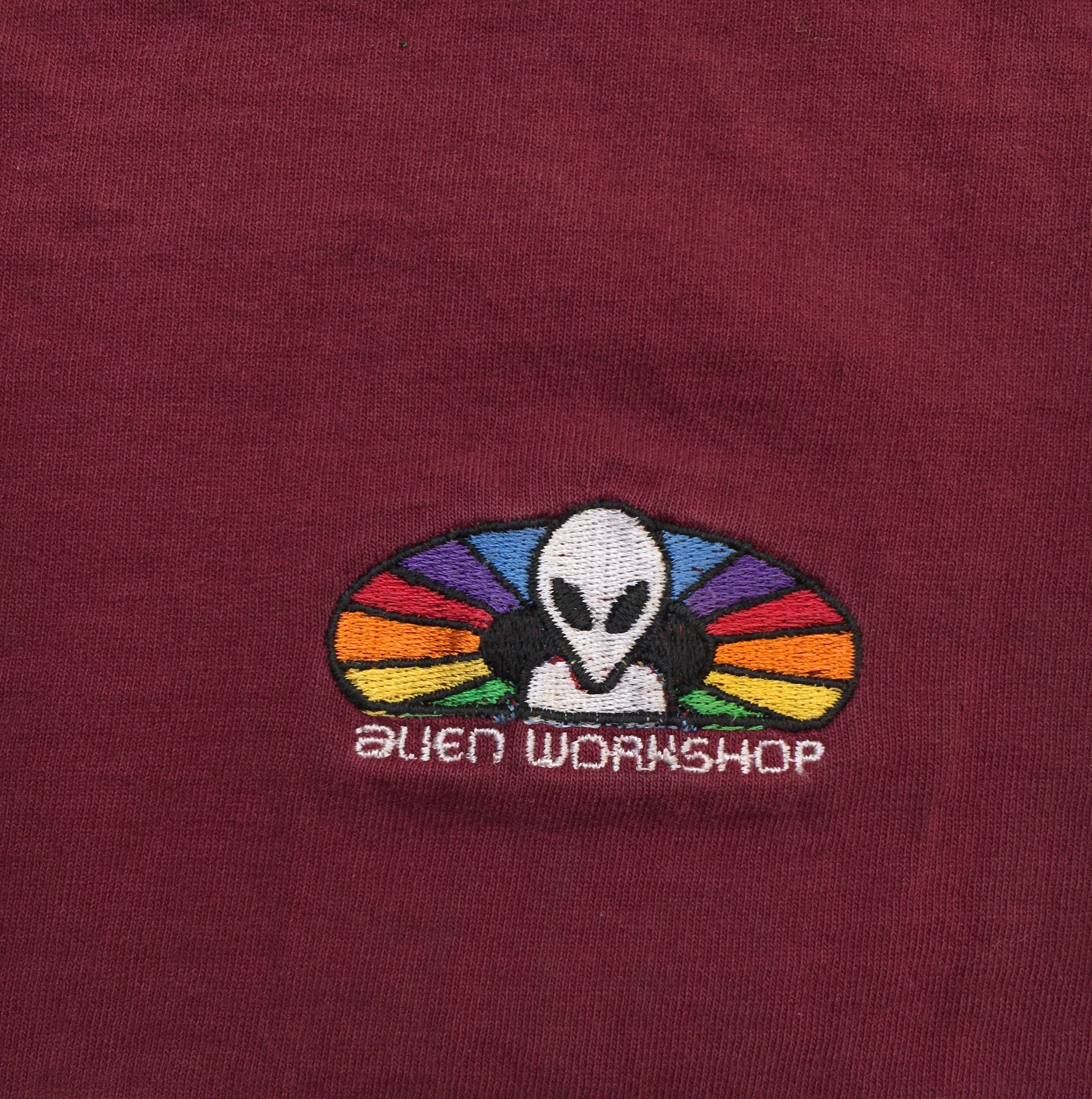 Alien Workshop クロップドTシャツ ヴィンテージ 90年代 レア