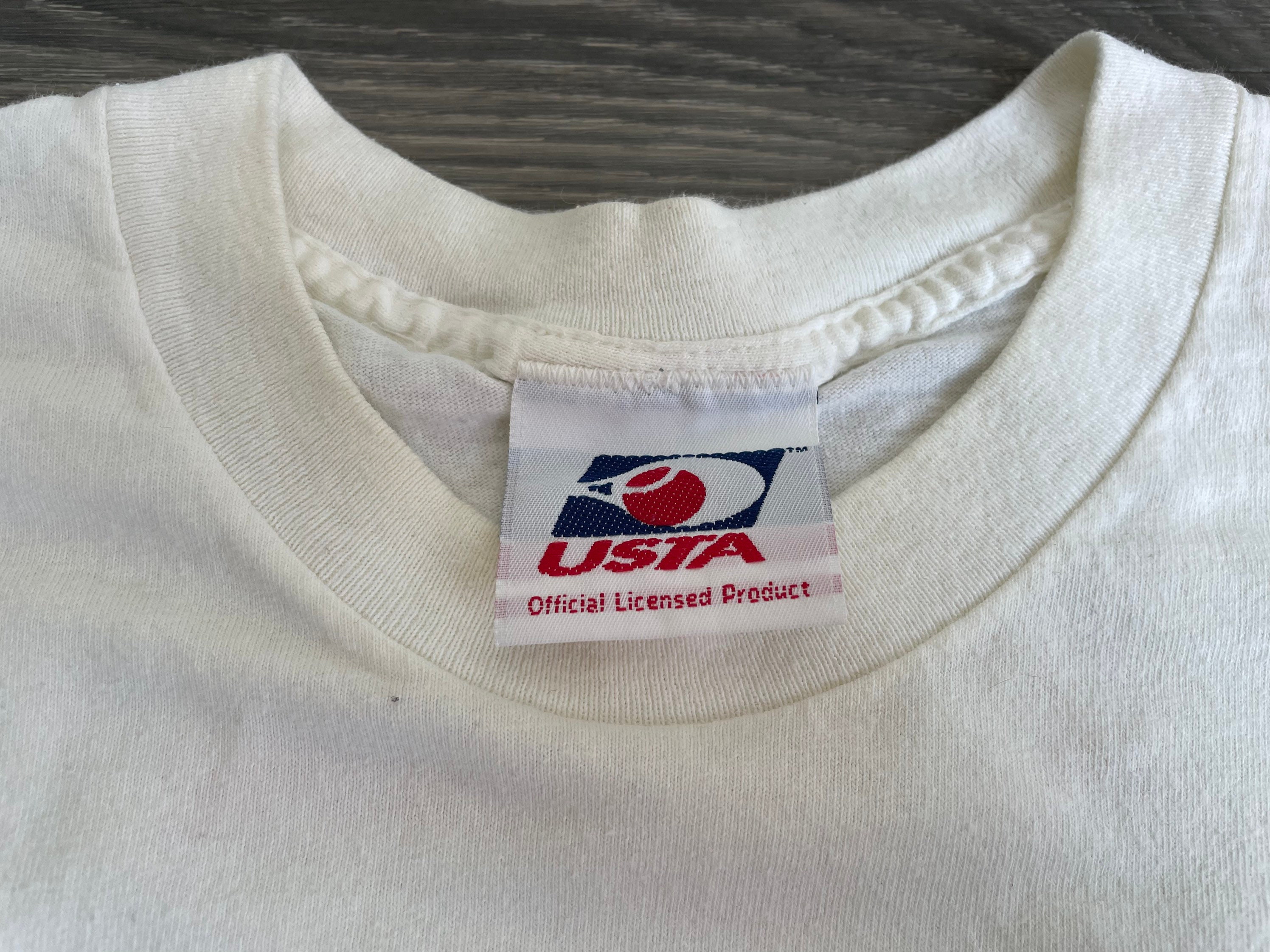 ウェア 1996 US OPEN tennis T shirt size L 1996 US Open Tennis Tournament T-Shirt - L — Mag Street Vintage