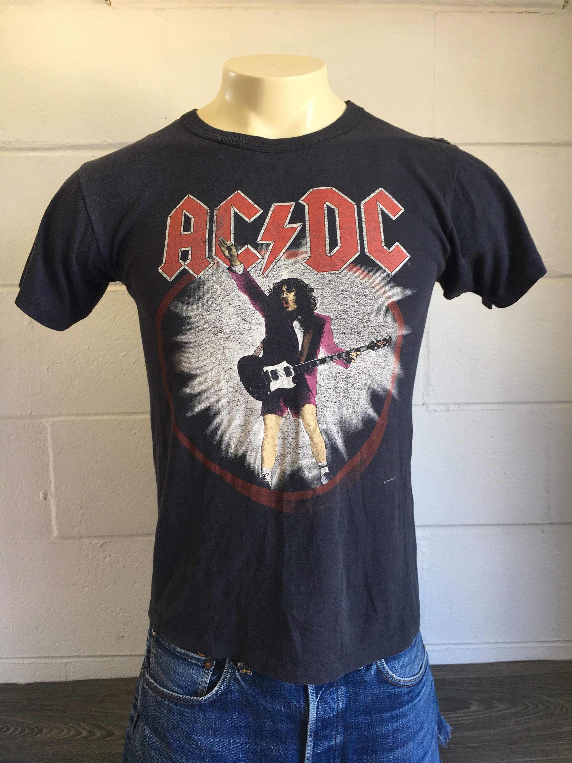 AC/DC Shirt Vintage 1988 80s Blow up Your World Tour - Etsy