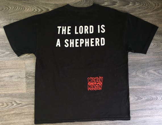 1994 Marilyn Manson Beware Of God Shirt – WyCo Vintage