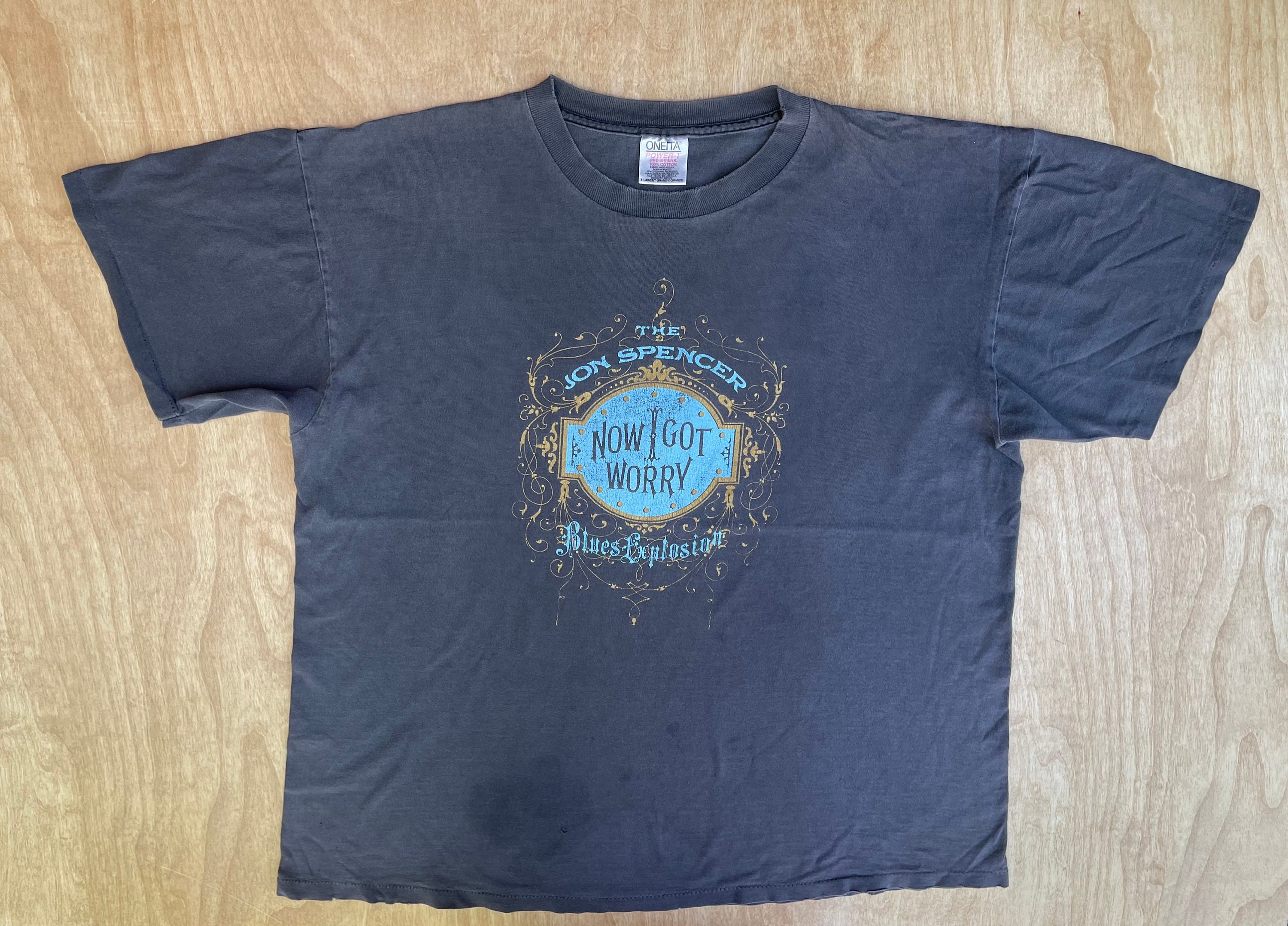 Jon Spencers Blues Explosion Shirt 1996 “now I Got Worry