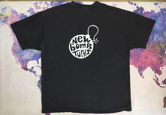 New Bomb Turks Shirt 90s Single Stitch Garage Punk Rock Tee OSU