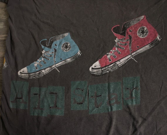 Converse Shirt 1994 Vintage RARE! All Star Chuck … - image 4