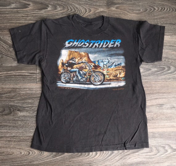EASYRIDERS Shirt 1994 Ghostrider Las Vegas Motorcycle Biker