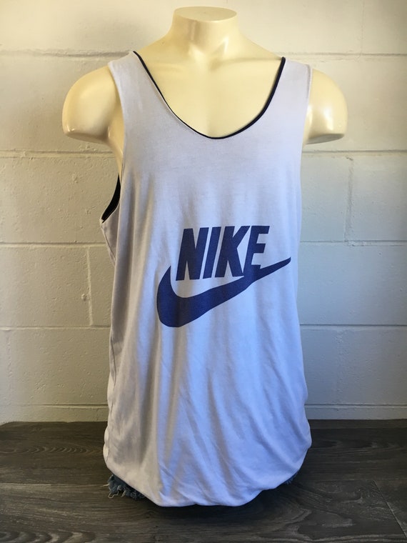 Nike Jersey Vintage 80s Reversible Basketball Shi… - image 9