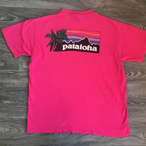 トップス pataloha 90-00s ALOHA SHIRTS Vintage Vintage Pataloha Shirt Size XL Patagonia Palm Tree Beach