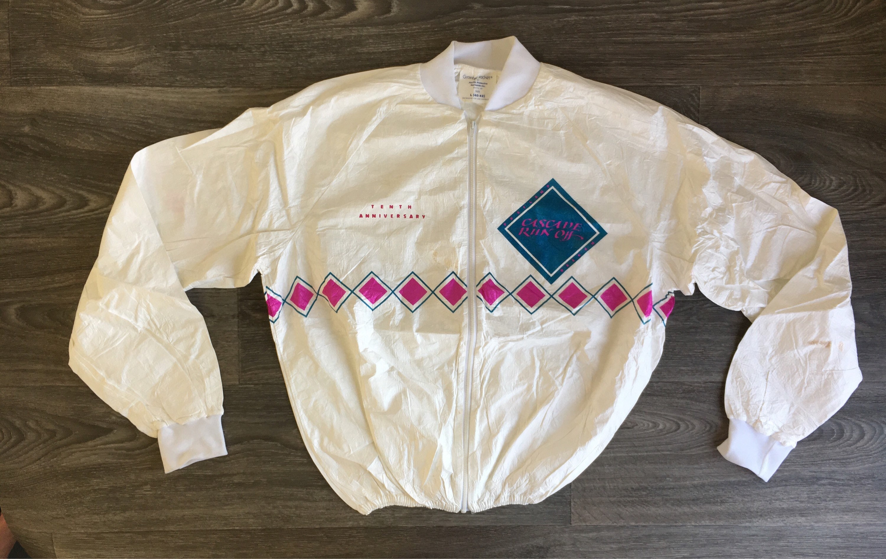 80s Tyvek Jacket - Etsy Singapore