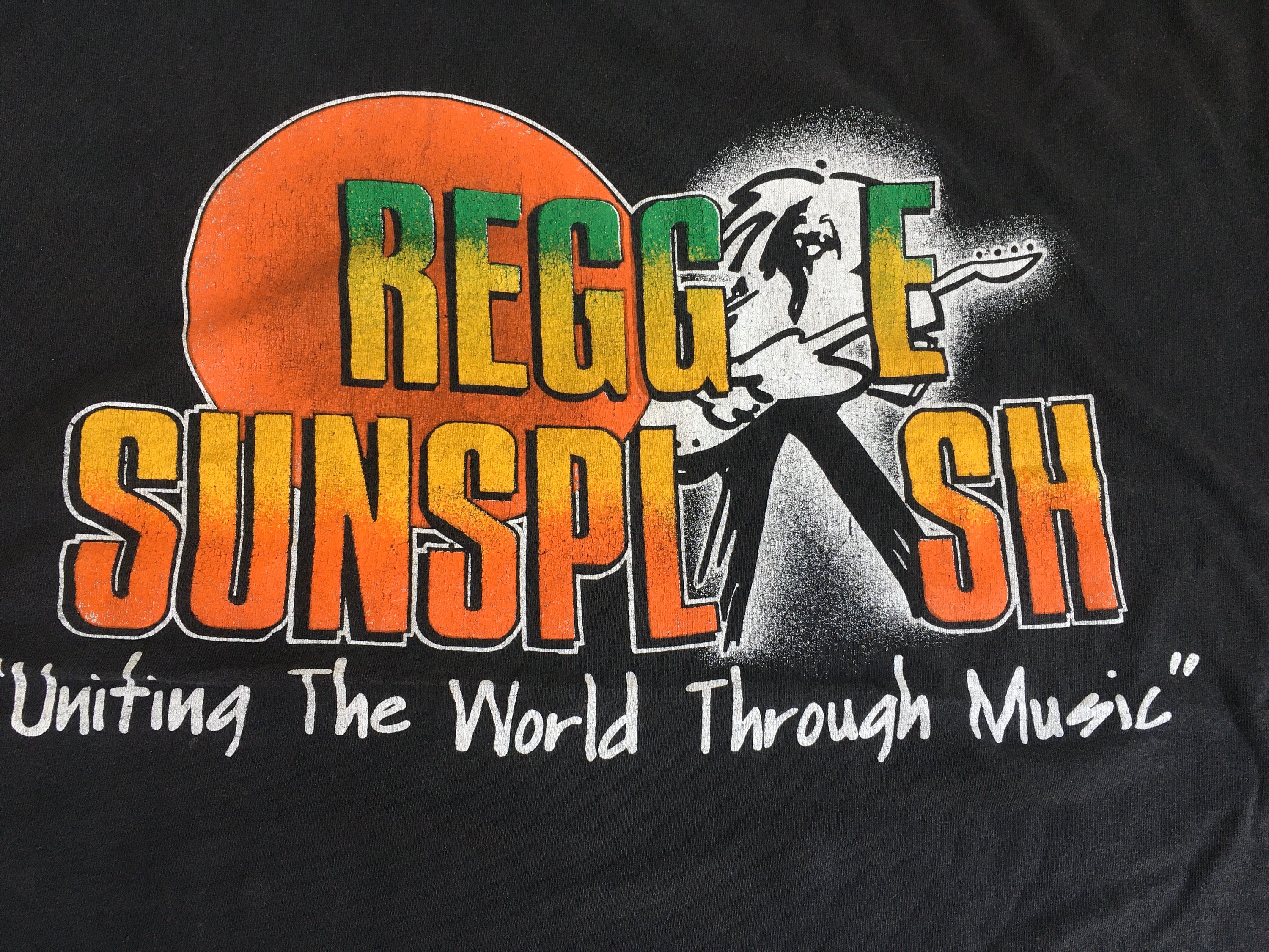 REGGAE SUNSPLASH シャツ 1991 ワールドピースツアー 90年代