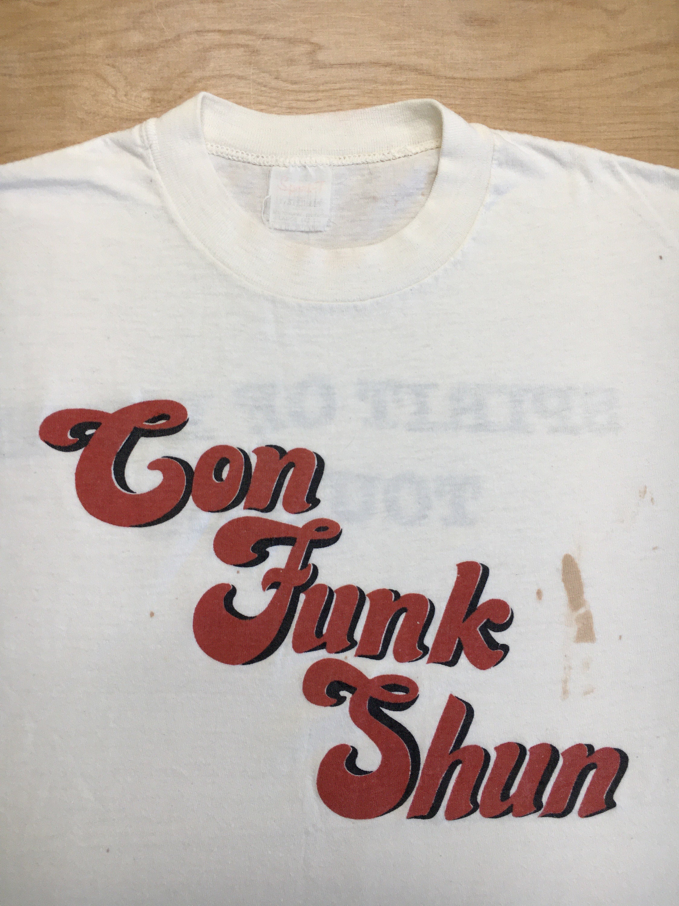 Con Funk Shun Shirt Rare 1980 Spirit of Love Tour Tshirt 70s