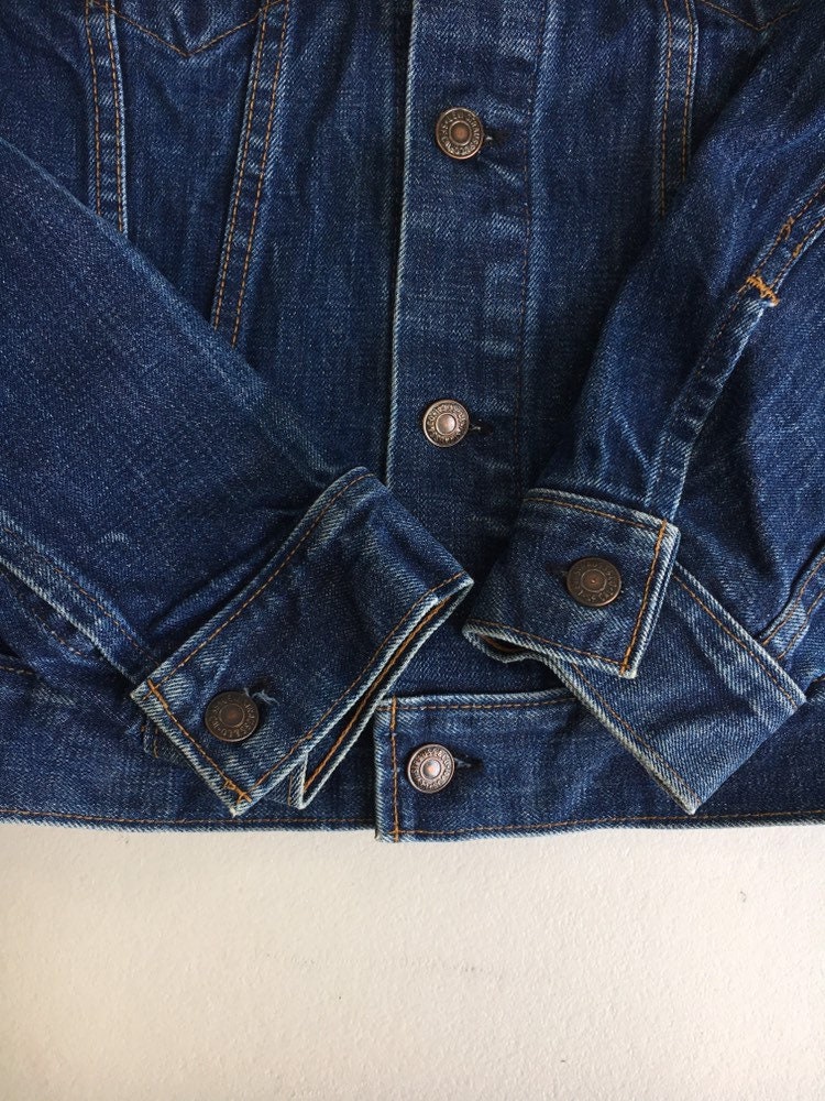 Levis Harley Davidson Jacket Vintage 70s Jean Denim Type 3