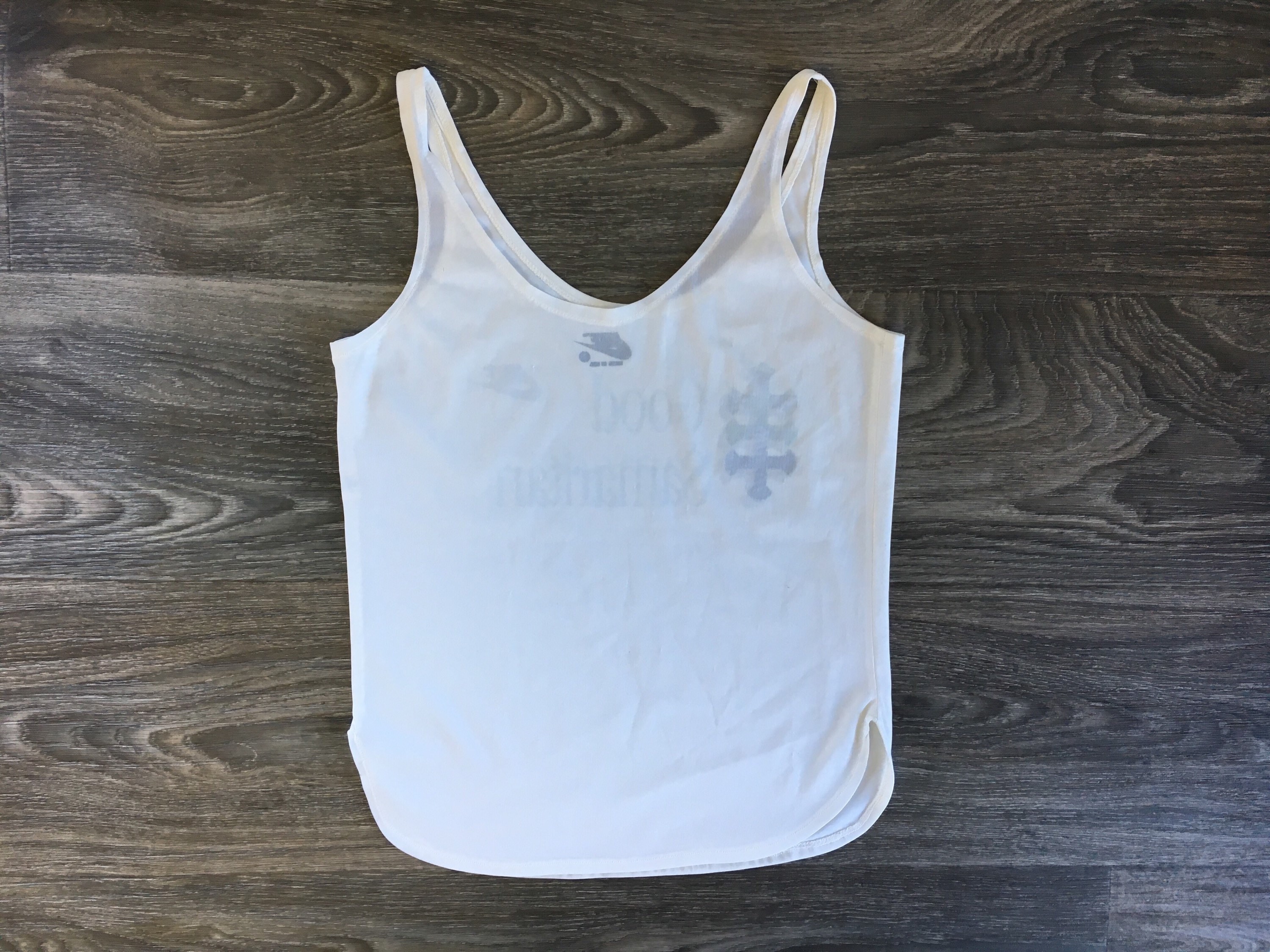 Nike Tank Top Vintage 80s Satin Feel 